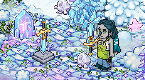 Disponível amanhã: Raro Espada de Diamante!